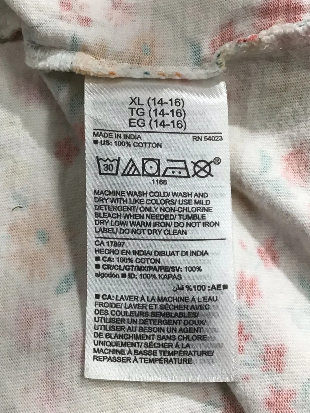 ⁠Old Navy Short-Sleeve Printed Swing Jersey-Knit Dress